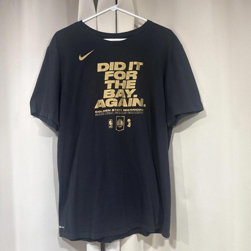 Tee Shirt Men Did It For The Bay Again Golden State Warriors